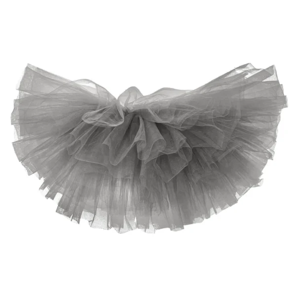 Women's Fashion Solid Color Half Skirt Party Ballet Puff Skirt Mesh Skirt - Image 44
