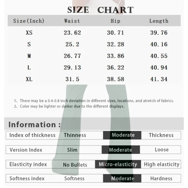 Womens Fashion Stripe Loose Solid Sweatpants Casual Trousers Bell Bottom Yoga - Image 46