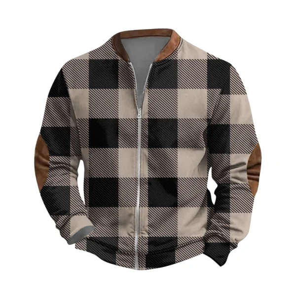 Men's Retro Casual Gradient Printed Sweatshirt - Image 23