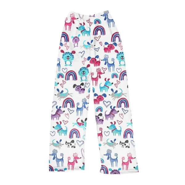 Women Winter Plaid Pants Full Length Long Trousers Sports Pants - Image 41
