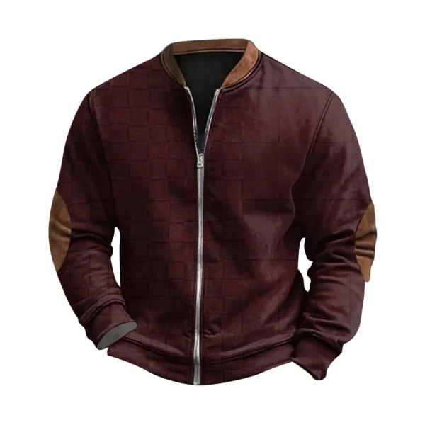 Men's Retro Casual Gradient Printed Sweatshirt - Image 2