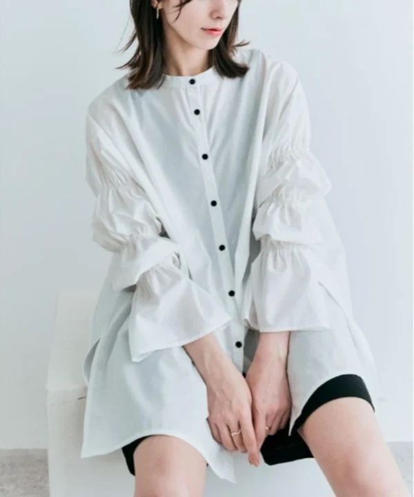 Long Sleeve Shirt Women's Casual Top - Image 9
