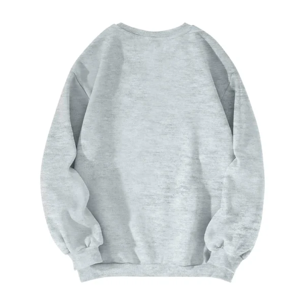 Women's Colorblock Sweatshirt Long Sleeve Round Neck Casual Comfortable Loose - Image 12