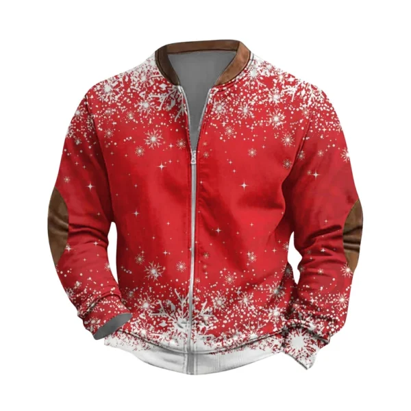 Men's Retro Casual Gradient Printed Sweatshirt - Image 20