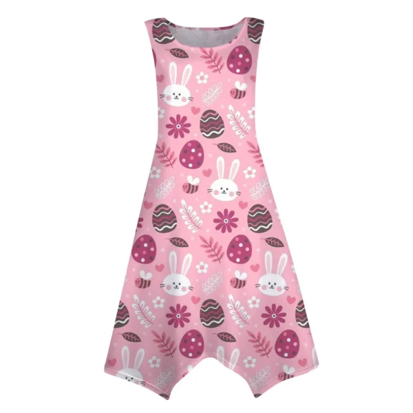 Women's Summer Loose Printed Casual Easter Fashion Dresses Sundresses Dress - Image 8