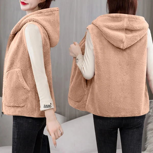 Women's Fall And Winter Temperament Double-Sided Coral Velvet Thickened And - Image 22