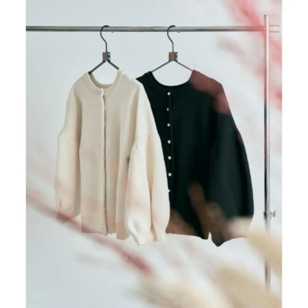 Women's loose knitted jacket - Image 16