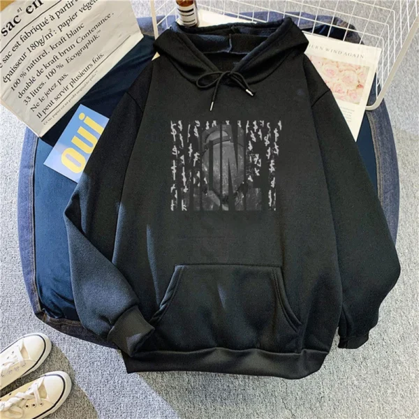 Womens Oversized Fleece Sweatshirts Long Sleeve Sweaters Pullover Fall Outfits - Image 16