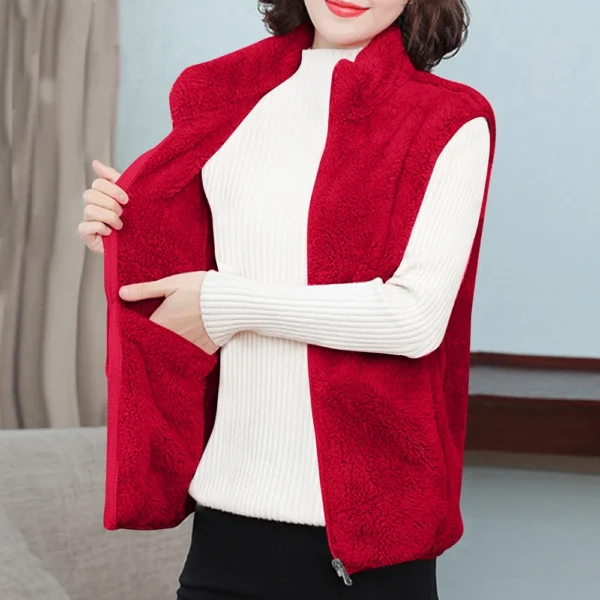 Women's Fall And Winter Temperament Double-Sided Velvet  Thickened And Padded - Image 25
