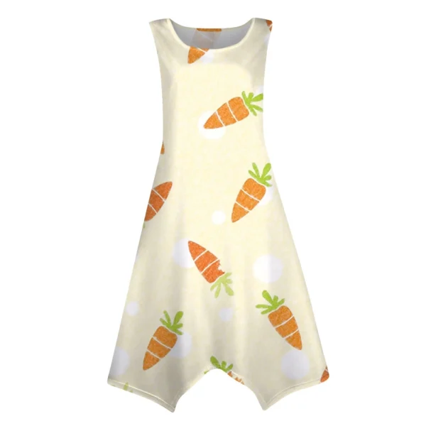 Women's Dresses Easter Sundresses Loose Printed Fashion Casual Summer Dress - Image 12