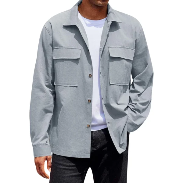 Men's Casual Camouflage Sports Sweatshirt Long Sleeve Zipper Hooded Jacket Coat - Image 20