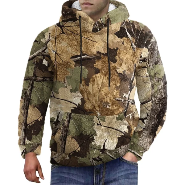 Hooded Sports Tracksuit Unisex Running Outfits Long Sleeve Pullover Hoodies - Image 22