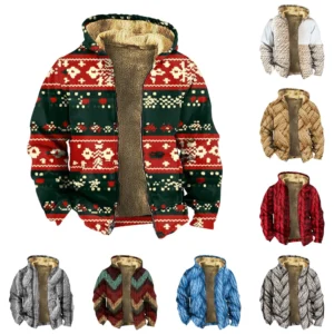 Men's Thickened Button Double Pocket Jacket With Pocket Insert Cotton Jacket