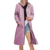 Women's Zip Up Hoodies Oversized Fleece Long Sleeve Sweatshirts Jacket Coat - Image 39