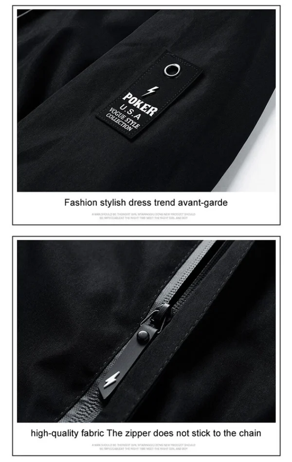 Warm and fleece thick hooded jacket for men - Image 15