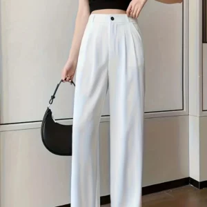 Women's casual long casual loose trousers suit pants women