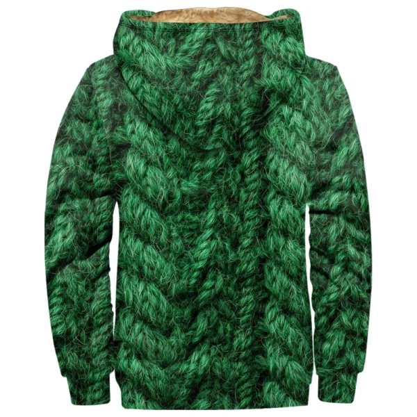Men's Thickened Button Double Pocket Jacket With Pocket Insert Cotton Jacket - Image 12