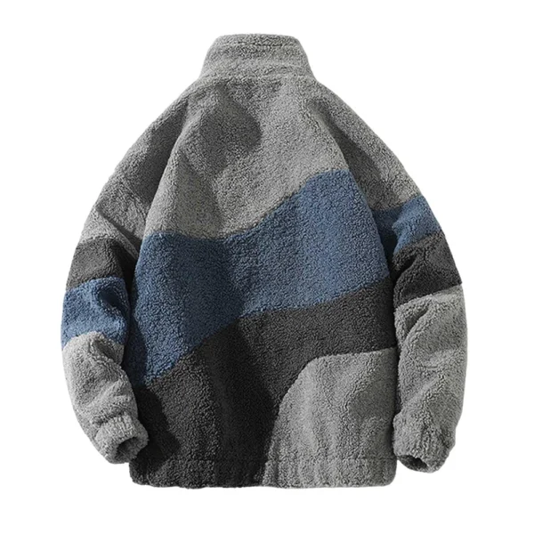 Mens Casual  Pocket Lambskin R Fashion  Cashmerematching Loose Warm - Image 11