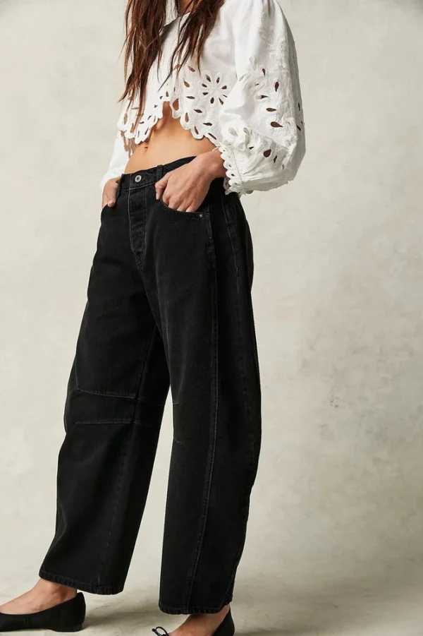 Casual Women's Stretch Loose Wide Leg Pants - Image 13
