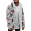 Men'S Winter Zipper Hooded Fleece Sweatshirt With Patch Pocket Casual Jacket - Image 10